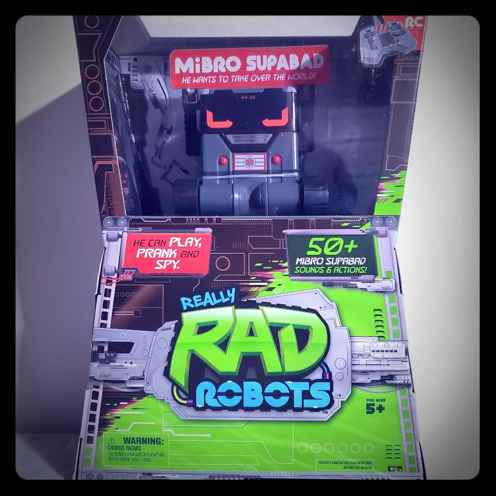 Really Rad Robots Mibro - Supabad Brand New
